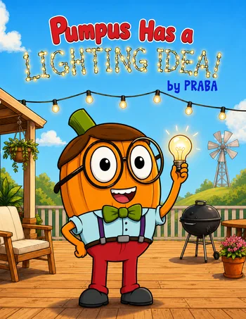 Pumpus Has a Lighting Idea! book cover