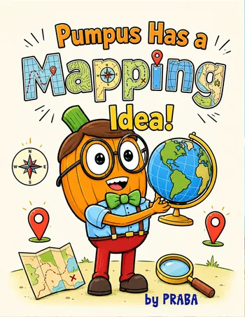 Pumpus Has a Mapping Idea! book cover