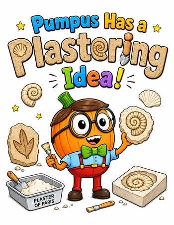 Pumpus Has a Plastering Idea! book cover