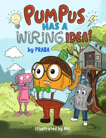 Pumpus Has a Wiring Idea! book cover